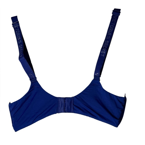Victoria Secret  THE T-SHIRT Lightly Lined Wireless Bra Royal Blue 32DD - Picture 12 of 12